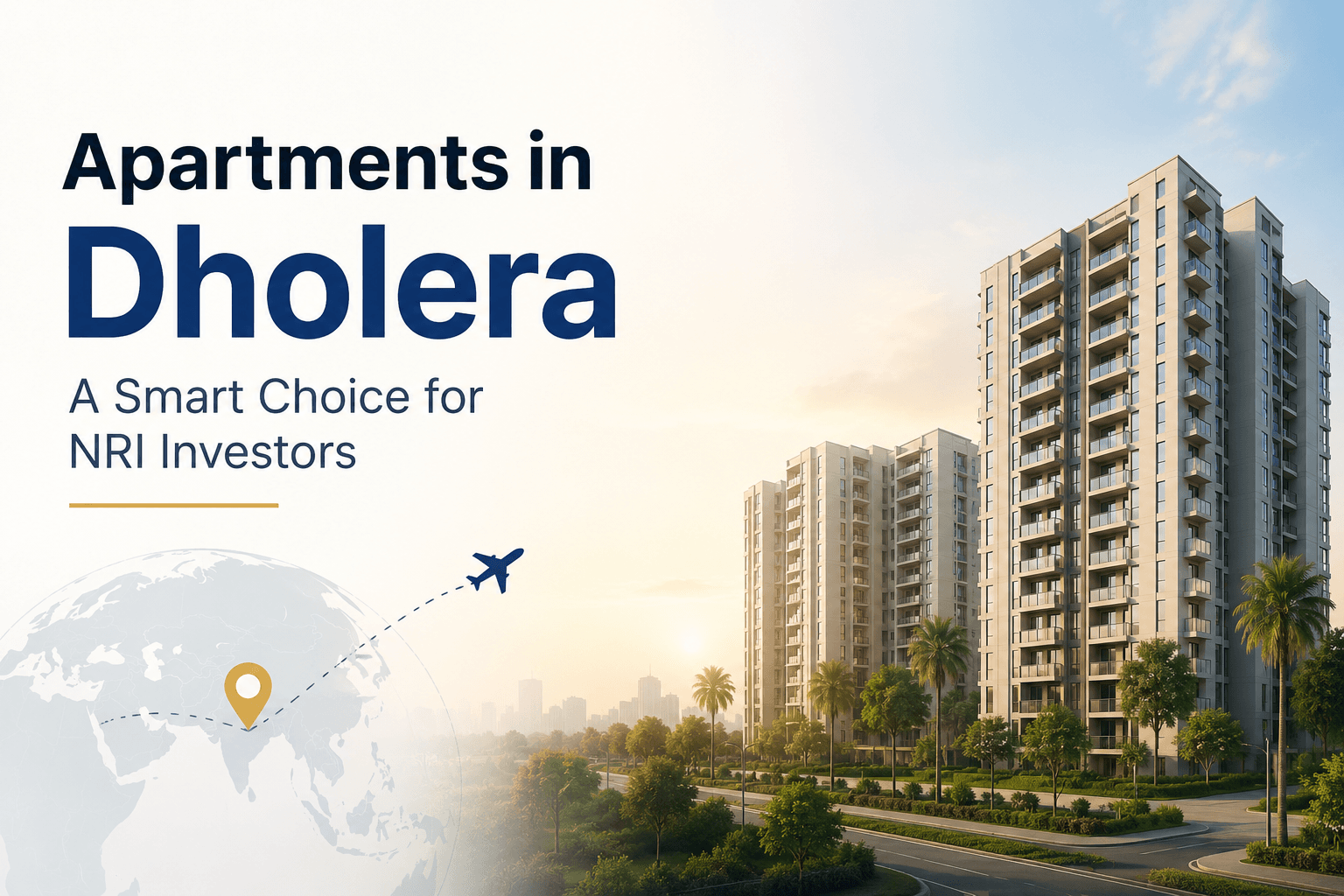 Apartment in dholer smart city 