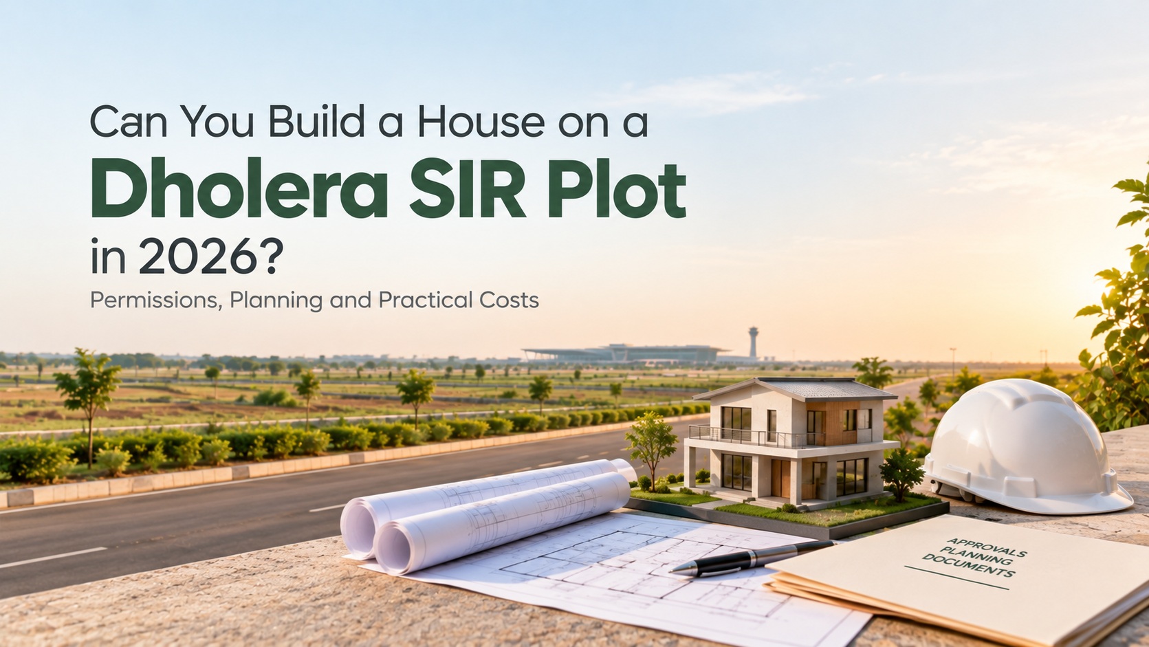 Can You Build a House on a Dholera SIR Plot in 2026