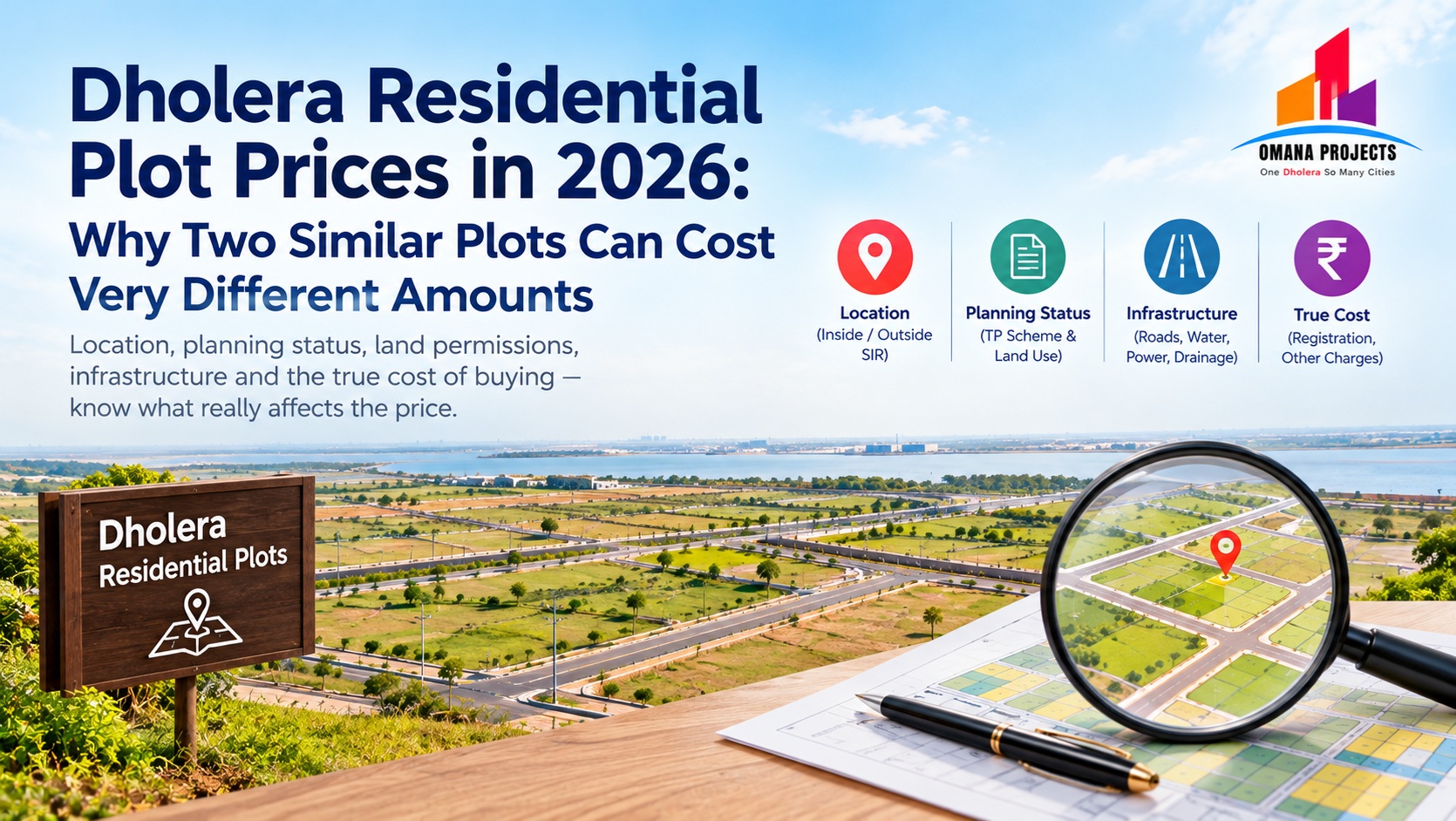 Dholera Residential Plot Prices in 2026