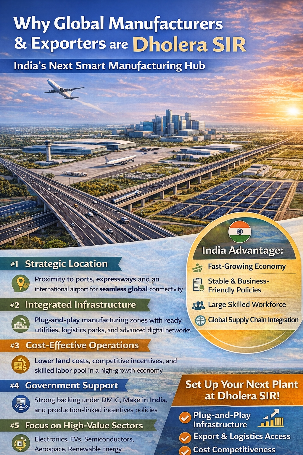 Dholera SIR Master Plan Explained: Industrial, Residential & Logistics Zones