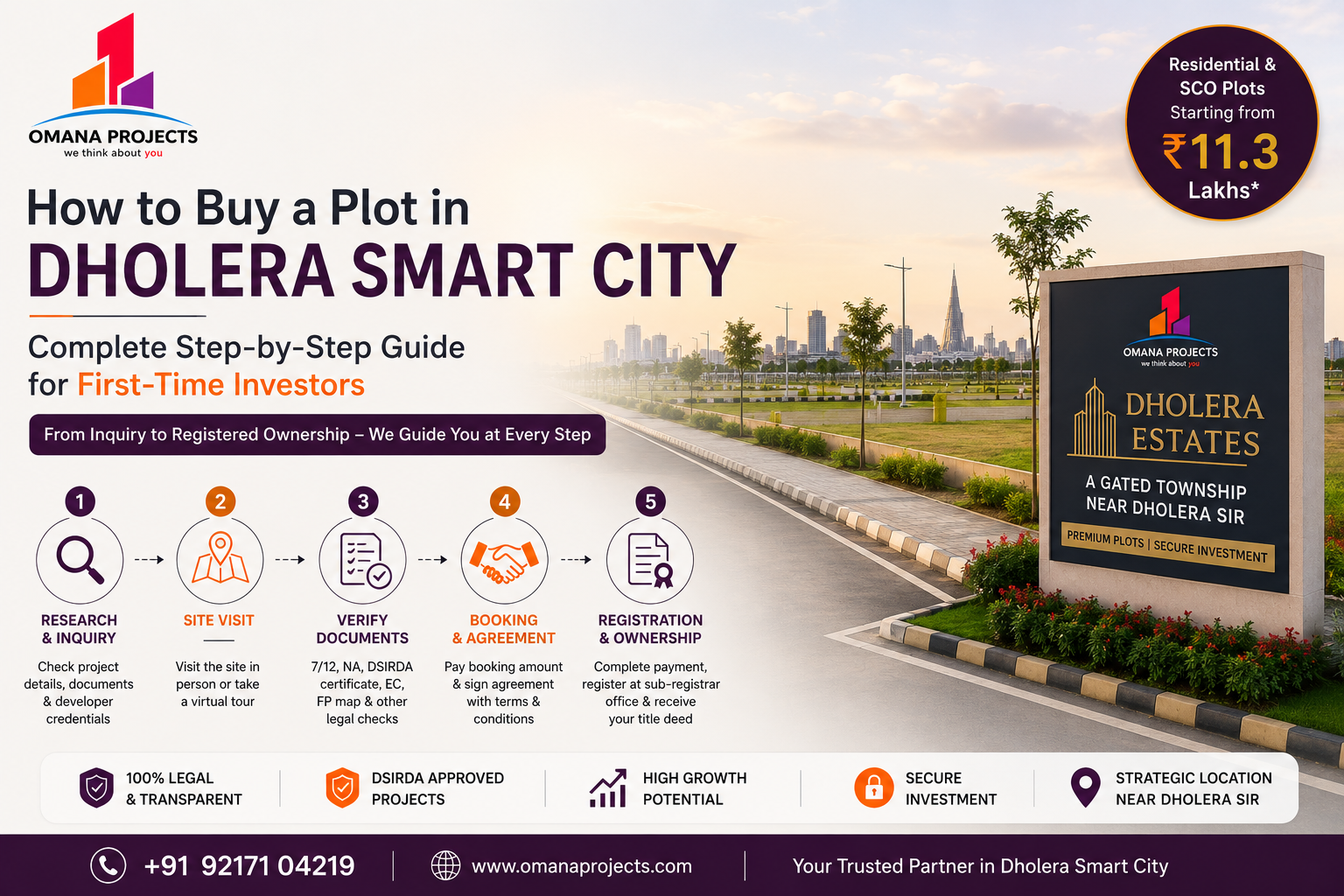 Dholera Estate residential plot