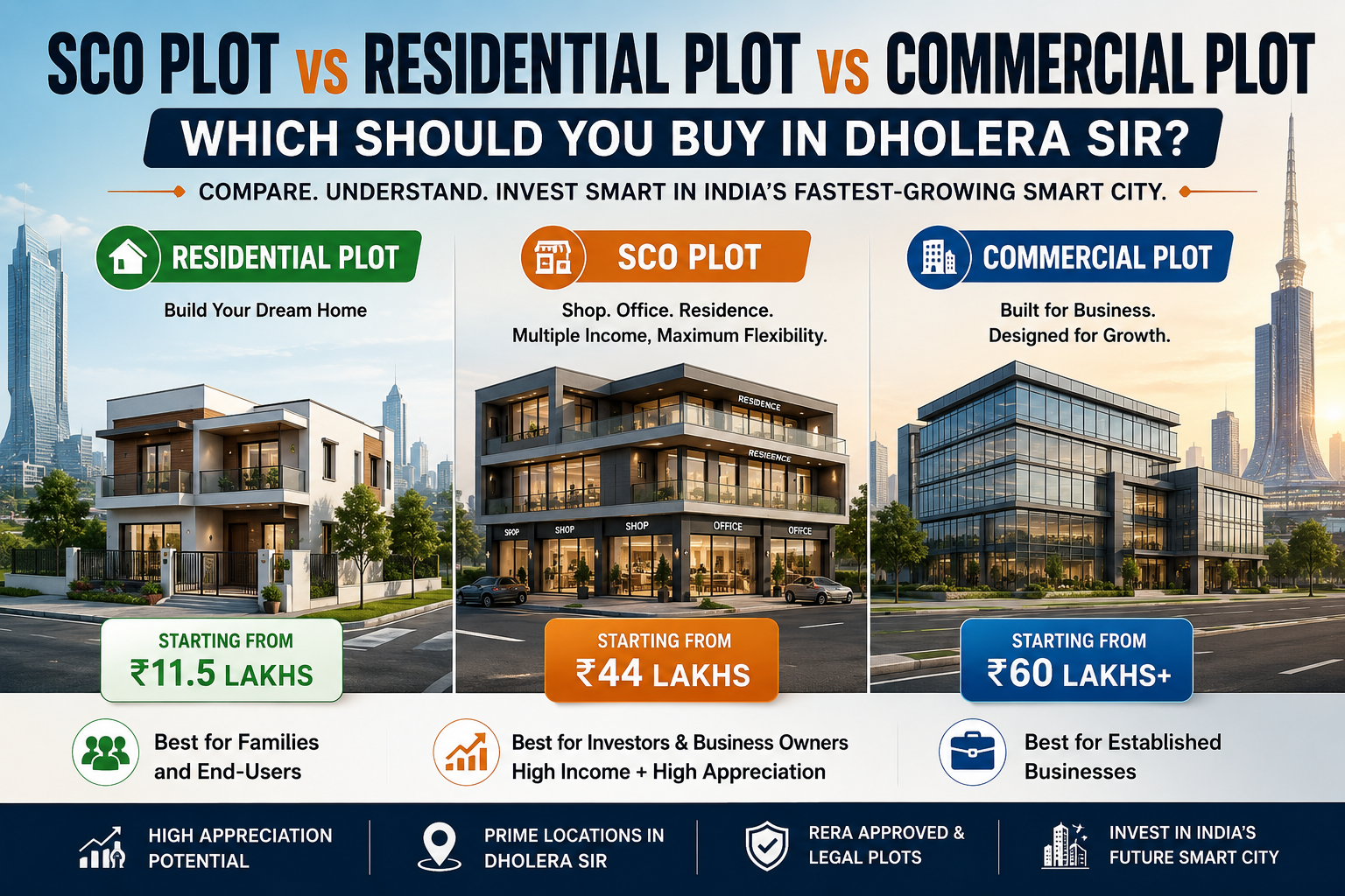 Dholera Estate residential plot